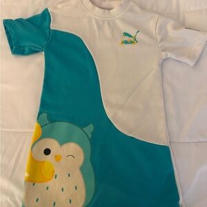 Puma Kids Casual Dress - White and Teal